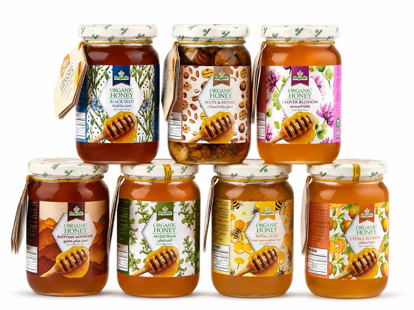 100% Pure Natural Black Seed Blossom Honey | Organic Honey
